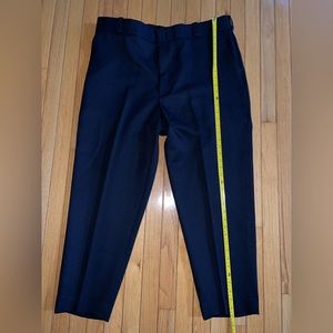 men’s uniform pants size 42 regular dark navy blue NWOY